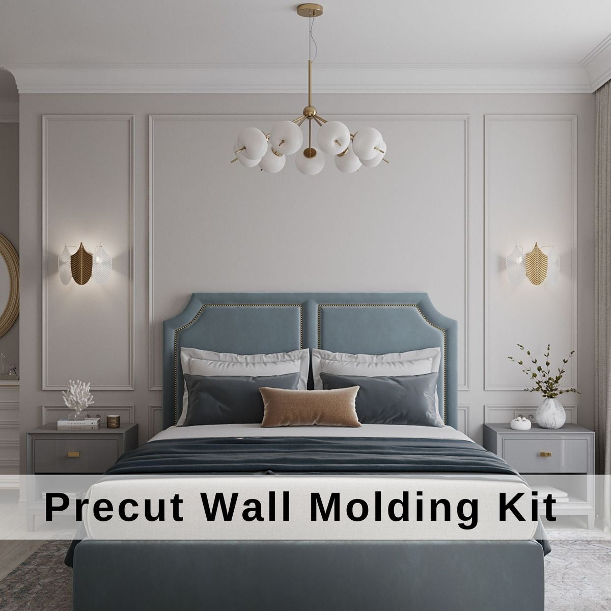 French Wall Moulding Wall Design