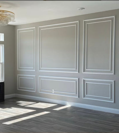 French Wall Moulding Wall Design